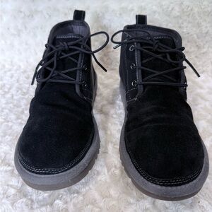 UGG Men's Black Suede Chukka Boots